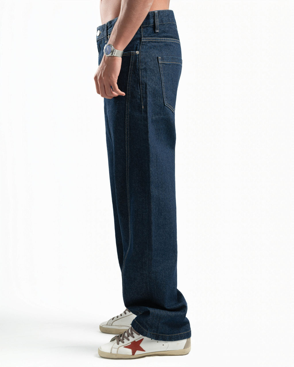 Stripe Denim Navy