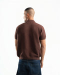 Monaco Knit Polo Brown