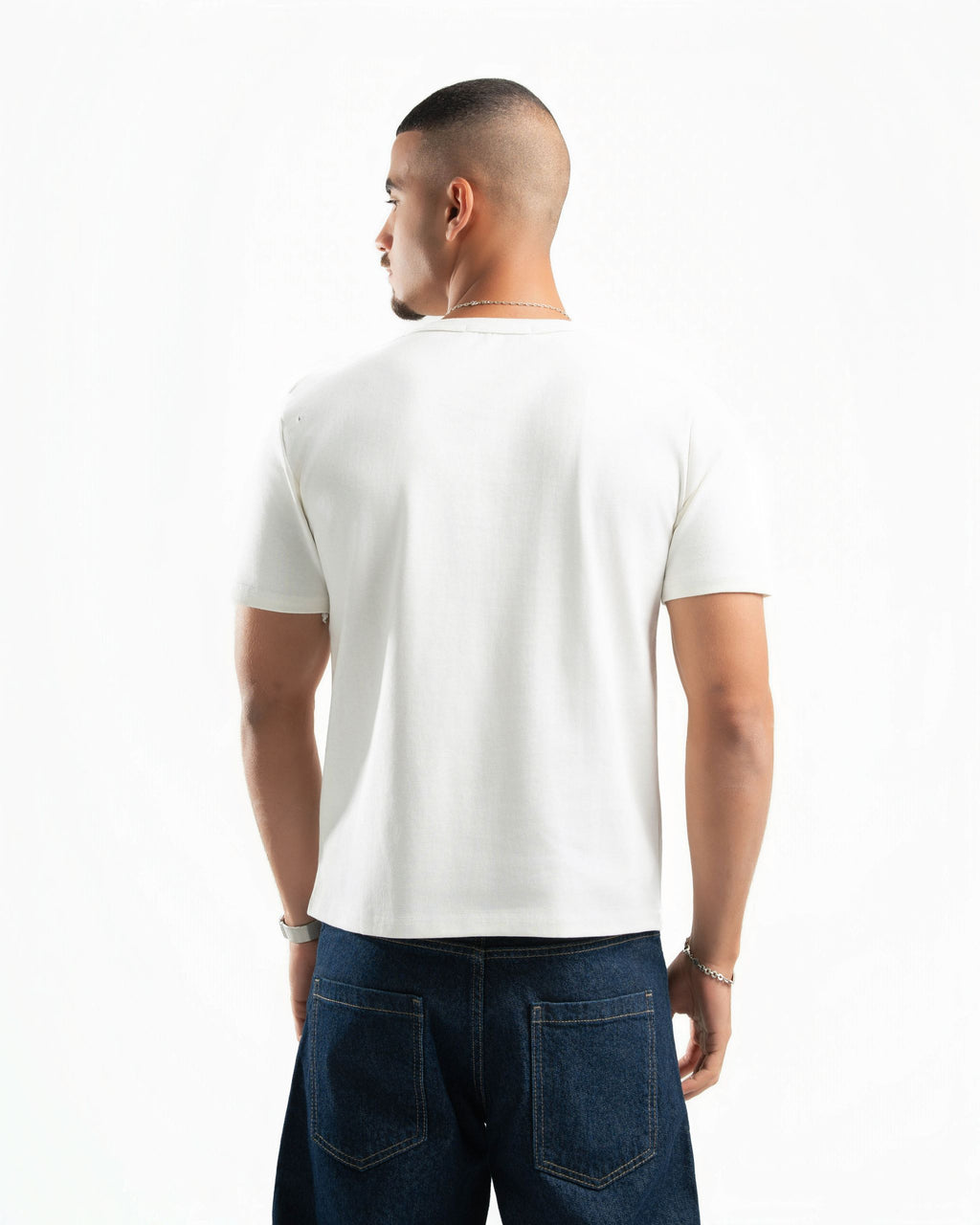 Essential Henley Shirt White